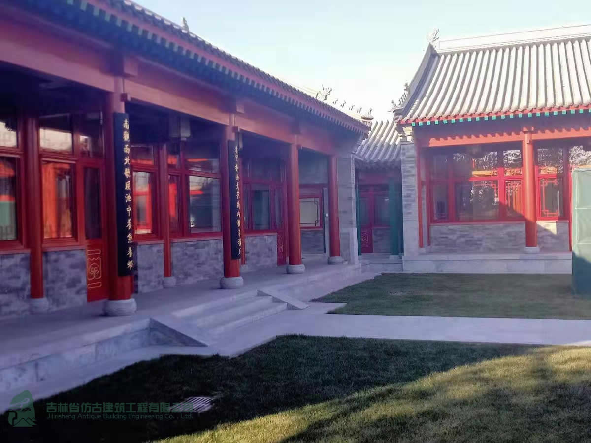農場四合院施工案例
